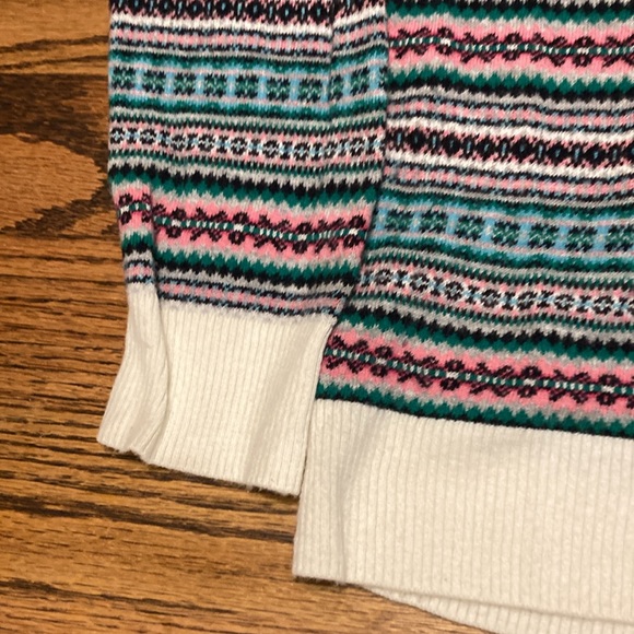 Talbots Fair Isle Sweater size L - Picture 4 of 7